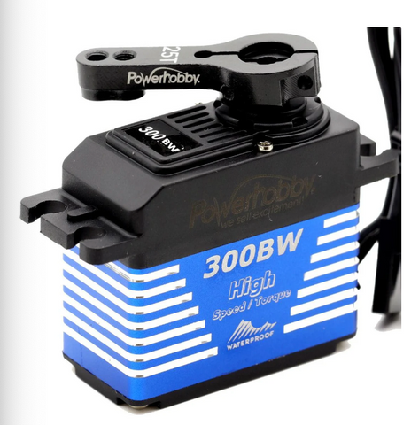 Powerhobby 300BW Waterproof Brushless High Speed Torque Digital Servo