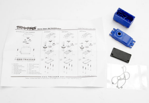 Traxxas 2056, 2075 Servo Case & Gaskets - 2074