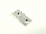 PN Racing PNR2.5W Chassis Alloy RM MM T-Bar Mount (Silver)