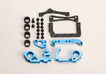 PN Racing Mini-Z V5 LCG 98mm Motor Mount (Blue)