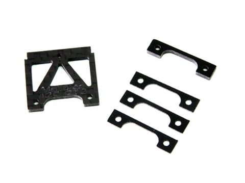 PN Racing Mini-Z McLaren 12C GT3 2013 Carbon Fiber Adapter - CP226