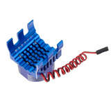 PowerHobby 1/8 Aluminum High Speed LED Lights Cooling Fan Heatsink Mount Blue