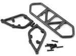 RPM Rear Bumper for Traxxas Slash (Black) - RPM81002
