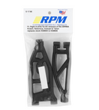 RPM Arrma Kraton/Outcast 6S Front Right Upper & Lower Suspension Arm Set (Black) - RPM81602
