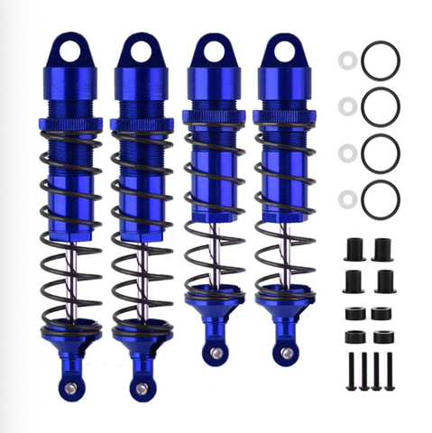 Powerhobby Aluminum Front & Rear Shocks Blue (4) FOR Traxxas Sledge - PHBTRX621BLUE