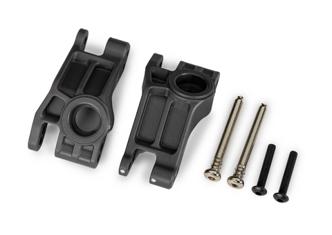 Traxxas Extreme Heavy Duty Stub Axle Carriers L&R Gray - 9150-GRAY