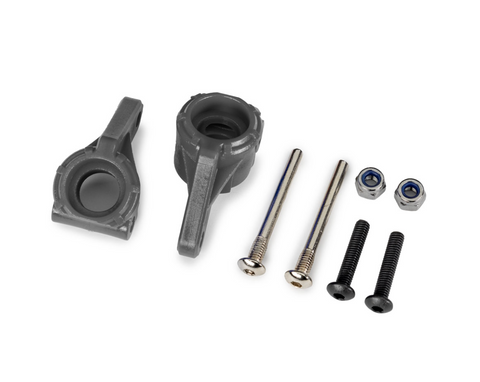 Traxxas Extreme Heavy Duty Steering Blocks L&R Gray - 9137-GRAY