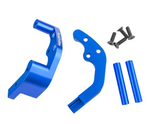 Powerhobby Aluminum Rear Motor Guard Blue FOR Traxxas Slash Stampede Rustler Bandit