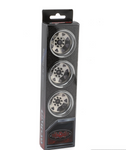 RC4WD 8 Lug Deep Dish Wagon 1.9" Steel Stamped Beadlock Crawler Wheels (Chrome) (4)