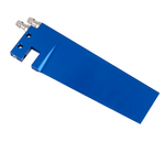 Powerhobby Dual Pickup Rudder Blade FOR Traxxas Spartan Boat Blue