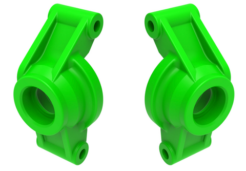 Traxxas Stub Axle Carriers Rear Green - 10752-GRN