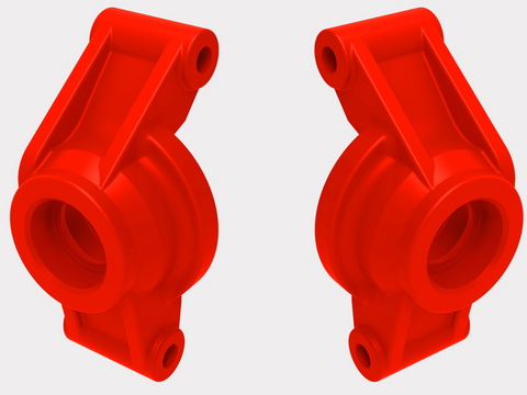 Traxxas Stub Axle Carriers Rear Red - 10752-RED
