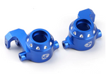 Powerhobby Aluminum Steering Blocks Blue FOR Traxxas Maxx / Maxx Slash
