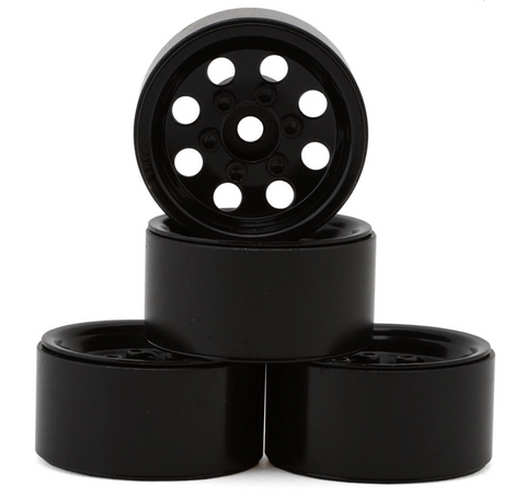 RC4WD Stamped Steel 1.0" Pro8 Beadlock Wheels (Black) (4)