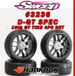 Sweep Racing 1/10th Scale D36 D-Spec Treaded Belted GT Tires