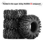 INJORA Swamp Claw 1.0" M/T Tires (4) (56mm/64mm)