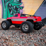 Redcat Valkyrie MT RC Offroad Truck 1/10th Scale 4S Brushless Monster Truck - Red