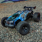 Redcat Valkyrie TR RC Offroad Truggy 1/10th Scale 4S Brushless Electric Truggy - Blue