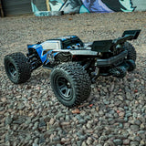 Redcat Valkyrie TR RC Offroad Truggy 1/10th Scale 4S Brushless Electric Truggy - Blue