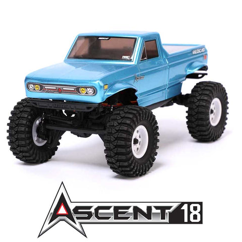 Redcat Ascent-18 1/18 Scale Brushed Electric Rock Crawler - Blue