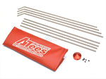 ATees  1/10 Scale EZ Up Compact Pit Tent Canopy - 1 Set Red
