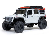Axial SCX30 Jeep Wrangler JLU 1/30 4WD RTR Scale Mini Crawler (White) w/2.4GHz Radio, Battery & ChargerAxial SCX30 Jeep Wrangler JLU 1/30 4WD RTR Scale Mini Crawler (White) w/2.4GHz Radio, Battery & Charger