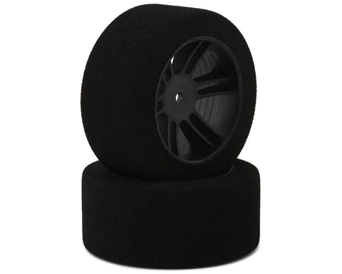 BSR Racing Drag Foam Tires (Black) (2) (32mm Wide) (20 Shore) w/12mm Hex