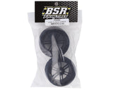 BSR Racing Drag Foam Tires (Black) (2) (32mm Wide/68mm Diameter) (30 Shore) w/12mm Hex