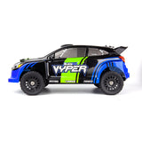 BlackZon Vyper RX 1/16 4WD Rally Car - Blue/Green