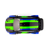 BlackZon Vyper RX 1/16 4WD Rally Car - Blue/Green