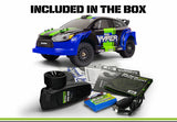 BlackZon Vyper RX 1/16 4WD Rally Car - Blue/Green