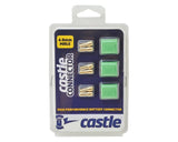 Castle Creations 4.0mm Polarized Connectors-Male Multi-Pack