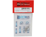 Hobby Details Pro Aluminum Easy Pull 1/10 & 1/8 Body Clips (Silver) (4)