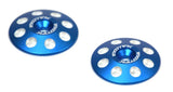 Exotek Racing 1665BLU 1/8 Buggy XL Wing Buttons 22mm (2) Blue