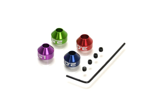 Exotek 1860 Collar Identification Set Metric  Hudy Protek Hex Wrenches