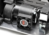 Exotek Racing 1914BLU Exo Fan Mount V2 Clamp On Set For 1/8 Truck And Buggies