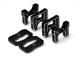 Exotek Racing 1924 HD Center Bulkhead Set W/Carbon Upper Plate Losi 8ight-XE
