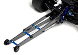 Exotek 1962 Associated DR10 Adjustable Wheelie Bar Set, 12" Carbon and Alloy