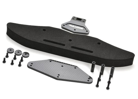 Exotek Racing 2003 Front Bumper Set Alloy CF And Foam Associated B6 Series