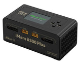 Gens Ace iMars D300 Plus G-Tech Smart Dual AC/DC Charger (Black) (6S/16A) (AC-300W) (DC-350W x2) w/Bluetooth App Control