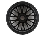 GRP Tires GT - TO3 Revo Belted Pre-Mounted 1/8 Buggy Tires (Black) (2) (XM4) w/FLEX Wheel