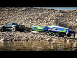 Traxxas Spartan 36" SR Velineon Brushless Self Righting V-Hull Race Boat - Green