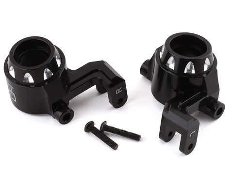 Hot Racing Traxxas Maxx Aluminum Steering Blocks (Black) (2)