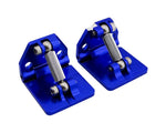 Hot Racing Traxxas Spartan Aluminum Adjustable Trim Tab Set (Blue)