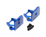 Hot Racing Traxxas X-Maxx Aluminum Motor Mount (Blue)