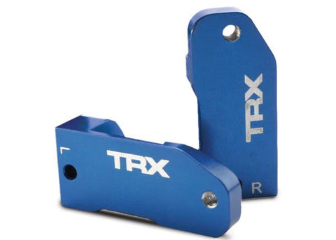Traxxas Caster Block Aluminum 30 Degree - Blue
