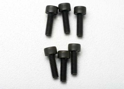Traxxas Cap-Head Machine Screws 2.5x8 mm (6) - 3965