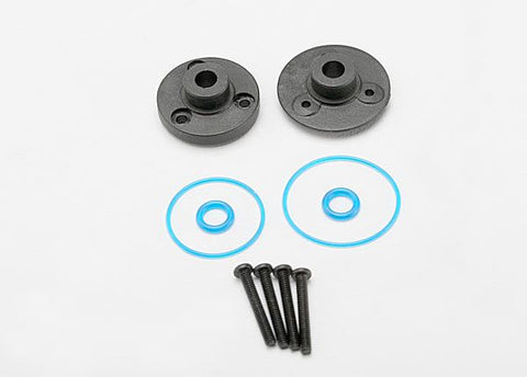 Traxxas Differential Cover Plates w/ Gaskets Front -or- Rear