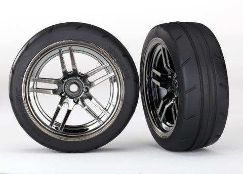 Traxxas Black 1.9" Wheels w/ Response Tires & Foams (2)