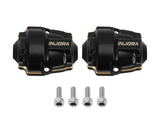 Injora Redcat Ascent-32 Brass Differential Covers (Black) (2) (2.6g ea)